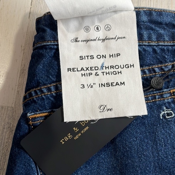 Rag & Bone Cambria Dre Low Rise Short Size 27 NWT - Picture 15 of 15